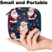 Menstruation Upholstered Bag for Women | Zip Sord Bag for Tampons | Merry Christmas Pattern - 1 Count - Buy Online on GoSupps.com