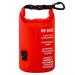 Breakwater Supply Waterproof First Aid Kit Dry Bag - Emergency Survival Supplies for Boating, Camping, Kayaking - Includes Heavy-Duty Carabiner, Floating Design, Reflective Details - Lightweight Marine First Aid Kit (Red) - Buy Online on GoSupps.com
