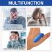 Magnetic Lymphatic Drainage Migraine Relief Acupressure Kit (2-Pack) - Blue - Buy Online on GoSupps.com