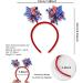 BELSITA 4th of July USA Flag Star Head Bopper Hair Band - Patriotic Theme Party Supplies for Adults & Kids - Buy Online on GoSupps.com