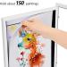 Veelot A4 Picture Frame Set for Children's Art - Interchangeable Front-Opening Design for Easy Display | Perfect for Handicrafts & School Projects - Buy Online on GoSupps.com