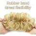 Hair Bun Hairpiece for Women Synthetic Hair Bun Messy Chignon Ponytail Hair Extensions Elastic Rubber Band Scrunchies for Women Blonde Brown Wave Bun Hair Chignons(Q-M2-33) - Buy Online on GoSupps.com