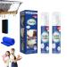 Beedac Bubble Cleaner Bubble Cleaner Foam Foaming Heavy Oil Stain Cleaner Stubborn Grease & Grime Remover Bubble Spray for Range Hood Oven Pots Grill Sink (100ml-2pcs)