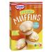 Dr.Oetker lemon muffins 4 x 415 g baking mixture for vitid lemon for preparing 12 muffins with glaze incl. Paper backproof lemon 415 g (4 Pack)