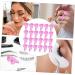 Healeved Anneaux Pigmentaires 100 Pi ces Taille Moyenne Support De Pigment Pour Extensions De Cils Professionnels Utilisation Maquillage Precision T ches rose - Buy Online on GoSupps.com