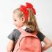 Shop 2 Pieces Large Red Loop Hair Ties - Perfect Cheerleader Hair Accessories for Women & Girls - Ideal for Christmas Parties - Buy Online on GoSupps.com