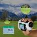 Rumia Golf Rangefinder 1200 Yards | 6X Magnification & LCD Touch Screen | for Golfing/Hunting | Voice Feature & USB Charging | Black&White - Buy Online on GoSupps.com