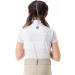 Equinavia Charlotte Kids Equestrian Show Shirt | Cooling Mesh | White | Small - Buy Online on GoSupps.com
