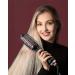 3-in-1 Hair Dryer Brush with Negative Ionic Technology - Volumizing Blowout Styler for Drying, Straightening, Curling - ALCI Plug - Buy Online on GoSupps.com