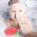 ARTIBETTER Kids Exfoliating Shower Bath Sponge - Strawberry Shaped Body Scrubber - Red - 17X14X4.5CM - Buy Online on GoSupps.com
