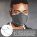 4 Layer Reusable Cloth Face Mask with Nose Wire - Anti-Fogging, Breathable & Adjustable - Multicolor-1 - Buy Online on GoSupps.com