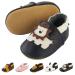 Baby Shoes Soft Leather Baby Shoes Baby Boy Shoes Baby Boys Girls Sneakers First Walking Shoes Non-Slip Rubber Soles Newborn Cartoon Prewalker Sneakers 0-24 Months 18-24 Months Navy Blue Lion