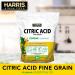 Harris Citric Acid Dishwasher Booster & Multipurpose Cleaner | 14oz Cleans 84 Loads | Eco-Friendly & Easy to Use - Buy Online on GoSupps.com
