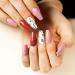 Ballerina Nails Long False Nails Coffin Fake Nails Full Cover Length 100 Pieces Artificial Fingernails Tip with Case for Nail Salons and DIY Nail Art 10 Sizes (White) - Buy Online on GoSupps.com