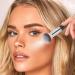 Concealer Brush | Blush Blending Brush With Double Head - Beauty Tools Brush For Women Girls For Powder Liquid Concealer Cream Blush Concealer Foundation Black Handle Silver Tube - Buy Online on GoSupps.com