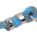 Nylon Horse Rope 8.2ft Nylon Heavy Duty Rope Lead with Alloy Hook for Horse Livestock Pet Blue Grey - Buy Online on GoSupps.com