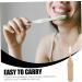 Portable Folding Toothbrush - Soft Bristles Travel-Friendly Wooden Handle - Ideal for Adults | International Shipping Available - Buy Online on GoSupps.com