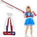 RosewineC Walking Harness & Safety Leash Set | Anti-Lost Child Toddler Rope Hand Belt | Safety Wrist Link for Kids | Baby Leash in Red & Blue - Buy Online on GoSupps.com
