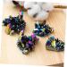 SEWACC 6 pcs Colorful Crystal Clusters fish tank stones Sparkling crystal natural stones ornament halo gem Colorfulx3pcs 3X3CMx3pcs - Buy Online on GoSupps.com