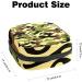 Military Camouflage Menstrual Pad Bag with Zipper | Ladies Napkin & Tampon Storage for Women & Girls - Buy Online on GoSupps.com