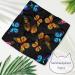 Shop Unique Dog Hollow Cloth with Abstract Butterfly Pattern - Triangular Bibs for Small Medium & Large Dogs and Cats - 2-Piece Set in Multi-Colors - Buy Online on GoSupps.com