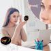 Heart Hummingbird Colorful Contact Lens Case with Mirror | Portable & Cute Travel Kit for Eye Care - Buy Online on GoSupps.com