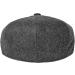 JANGOUL Men Wool Blend Newsboy Cap Tweed Cabbie Hat Snap Brim Dark Grey 7 3/8 - Buy Online on GoSupps.com