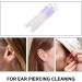 Healifty Earloch Cleaner - 180 One-Way Ear Care Tools for Piercing Aftercare | Violet | Perfect for Women & Men - Buy Online on GoSupps.com