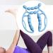 Buy Innovative Portable Massage Roller for Legs - 23 Wheels Ergonomic Muscle Relaxation Tool in Blue | Multi-Purpose Massage Accessories - Buy Online on GoSupps.com