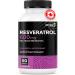 Renew Actives Resveratrol Supplement 600mg per Serving - High-Potency Antioxidant Complex with 50% Trans-Resveratrol Supports Cellular Health & Longevity - Made in Canada 60 Vegan Capsules - Buy Online on GoSupps.com
