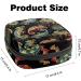 Muoooum Koi Fish Embroidery Menstrual Cup & Pad Storage Bag - Portable Zip Pocket for Teen Girls & Women - Color 9 4.7x6.6 - Buy Online on GoSupps.com