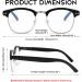 FEISEDY Blue Light Filter Half Frame Reading Glasses for Men & Women | Retro 50s 60s Nerd Glasses | Clear Lens B0005 +1.00 Black Shop Now! - Buy Online on GoSupps.com
