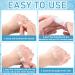100 Pcs Silicone Adhesive Bandages for Sensitive Fragile Skin - Gentle & Pain-Free Removal | Bulk Pack for Elderly & Delicate Skin - Buy Online on GoSupps.com