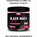 Force Factor Black Maca Gummies - Increase Energy & Strength with Black Maca Root, BioPerine for Absorption - Passion Berry Flavor - 60 Gummies - Buy Online on GoSupps.com