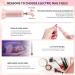 Aibeau Electric Nail File Portable 18000RPM Nail Drill Pink Rechargeable Nail Drill with Base for Nail Grinding & Polishing Gel Acrylic Nails Faster Remover Salon - Buy Online on GoSupps.com