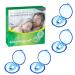 Anti Snoring Devices Anti Snoring Nose Clip Nose Snore Stopper Stop Snoring Devices That Work for Men Snoring Solution for Women Nose Clips for Snoring(Blue 4Pcs)