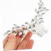 minkissy Hair Comb Womens Headpiece Girl Headpieces for Wedding Rhinestone Headpieces for Women Bride Headpieces for Wedding Rhinestone Side Comb Hair Women's Decorate Alloy Hair Side Comb - Buy Online on GoSupps.com