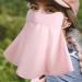 ITRIMAKA UV Protection Facial Cover - Soft Women's Sun Protection with Necklear & Ear Loop - Comfortable Pink Face Cover for Ultimate UV Defense - Buy Online on GoSupps.com