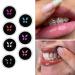 Shop Crystal Teeth Gems - Leaf Shape Tooth Ornaments & Blue Decorative Jewelry Kit for a Stunning Smile - Buy Online on GoSupps.com