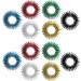 Magiclulu 12-Pack Hand-In-Hand Finger Massage Toy - Stress Relief Rings for Kids - Mini Vibrating Feather Game Set (2.8cm) - Perfect for Fun & Relaxation - Buy Online on GoSupps.com