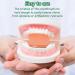 3-Piece Prosthetic Toothbrush Set | Double-Headed Denture Cleaner | Oral Care for Prostheses - Select Your Color - Buy Online on GoSupps.com