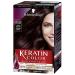 Schwarzkopf Keratin Color Permanent Hair Color Cream  4.68 Dark Auburn  1 Kit