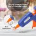 Gluerious Mini Hot Glue Gun with 30 Glue Sticks - 20W Blue | Perfect for Crafts, DIY, Arts, Home Repairs - Buy Online on GoSupps.com