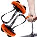 kcross Pull up Handles Ergonomic Resistance Band Handles Exercise Neutral Tranining Grip Workout Handles orange