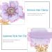 Minkissy Rhinestone Hair Clip 1 Pair Japanese Style Hair Clips Tassel Flower Kimono Traditional Hairpins Barrette Hair Clamp Bride Hanfu Accessory for Womens Girls (Purple) Hair Styling Accessories - Buy Online on GoSupps.com