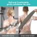 35.4 Inch Loofah Back Scrubber for Men and Women - Exfoliating Bath Shower Scrubber for Deep Skin Cleansing with Hair Shampoo Brush and Wall Hook - Buy Online on GoSupps.com