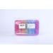 Pill Box 4 Times a Day 7 Days Pill Organiser Box with 28 Compartments Weekly Pill Case for Morning Noon Evening and Bed Time (Purple) - Buy Online on GoSupps.com