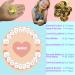 Baby Teeth Keepsake Box - Tooth Fairy Box with 4 Golden Coins - Pink Collection Organizer for Childhood Memories - Buy Online on GoSupps.com