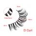 KSYOO Clear Band Dramatic Mink Lashes - 8-15mm D Curl 3D Multi-Layered Fluffy & Reusable 5 Pairs of Semi-Dramatic Strip Lashes - Buy Online on GoSupps.com