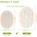 3-Pack Cleaning Kitchen Sponges Oval Bohemia Stripe Kitchen Cellulose Dishwashing Wood Pulp Cotton - Buy Online on GoSupps.com